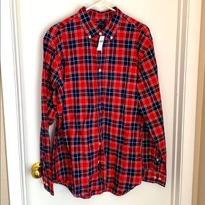 NWT Gap Men’s Woven L/S Button Down